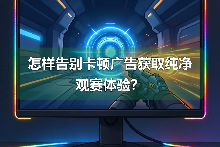 怎样告别卡顿广告获取纯净观赛体验?