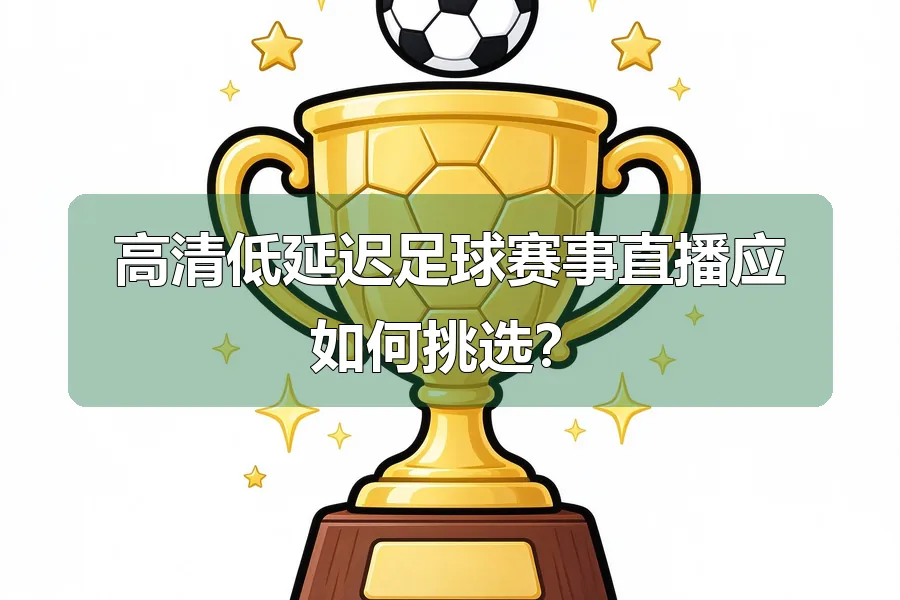 高清低延迟足球赛事直播应如何挑选?